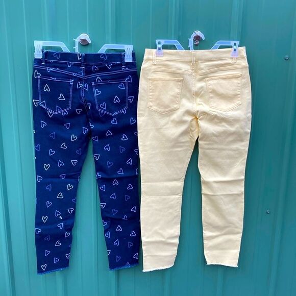 Girls Fashion Jeggings, T-Shirt & Tank Top 4-Piece Set Size XXL (18) - Picture 6 of 10